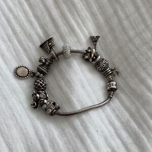 Pandora Silver Charm Bracelet
